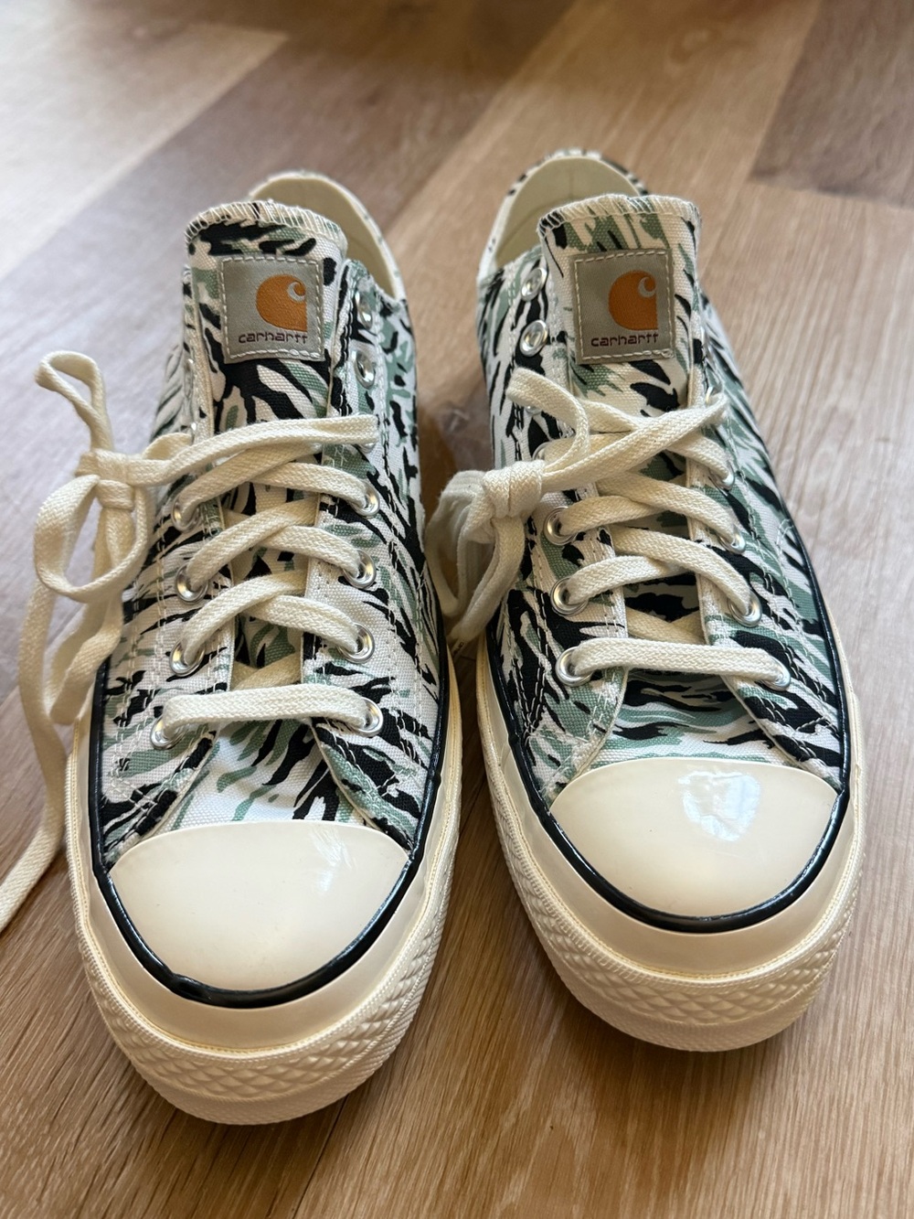 Carharrt Work in Progress limited edition size 10.5 converse.